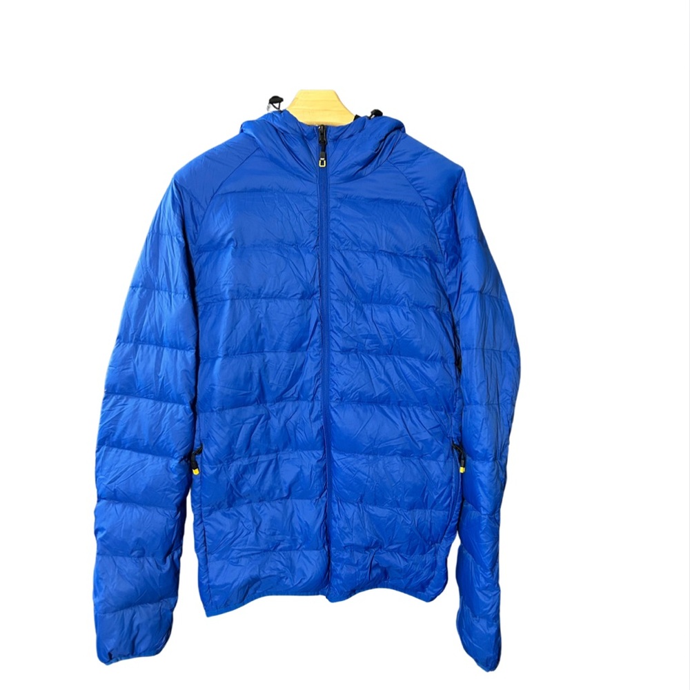 Men's Blue Puffer Jacket